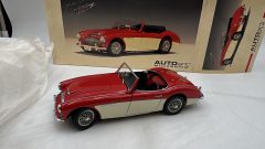 Autoart Austin healey 3000 Miki 1961 1/18 - scala 1:18
