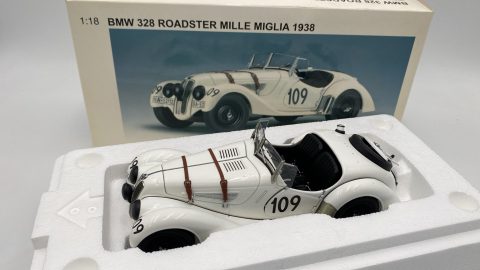 Autoart Bmw 328 Roadster Mille miglia 1938 #109 1/18