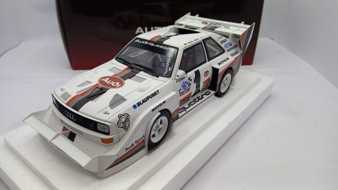 Autoart Audi Quattro S1 Pikes Peak Winner 1987 1/18