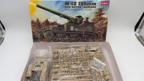 Academy M-12 155 MM Gun motor carriage 1/35