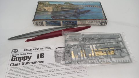 AFV Club USN Guppy IB Class Submarine 1/350