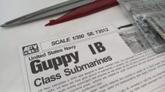 AFV Club USN Guppy IB Class Submarine 1/350 - foto 3