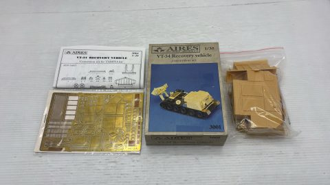Aires VT-34 recovery vehicle conversion set for Tamiya kit 1/35