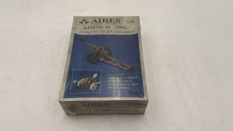 Aires models leFH 18/40 1943 Obice leggero da campo tedesco da 10.5cm 1/35 sigillato