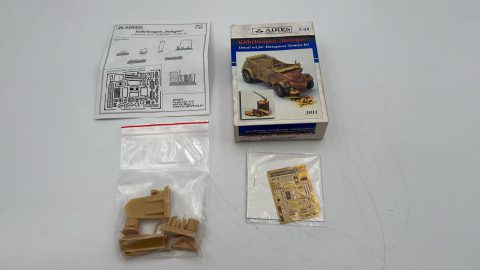 Aires Kuebalwagen "Holzgas" kit di aggiunta dettagli per kit Hasegawa/Tamiya 1/35