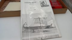 Amati Bireme Greca del 480 a.C. 1/35, nave in legno in kit di montaggio, confezione lievemente usurata - foto 4