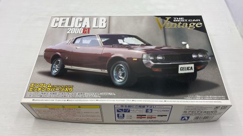 Aoshima Toyota Celica LB 2000GT 1/24 kit di montaggio