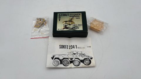 ADV Azimut 20mm KwK 328 Hagelafetteturm  1/35 kit di conversione per Sdkfz 234/1