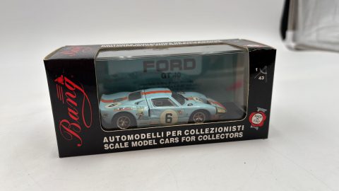 Bang Ford GT 40 n. 6 Le Mans 1969 Sea Blue 1/43