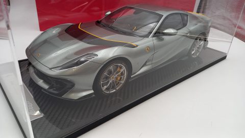 BBR Ferrari 812 Competizione 1/12 Coburn Grey, lim. ed. 49 esemplari, questa la numero 11