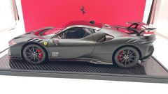 BBR Ferrari SF90XX Stradale Matt Black Charles Leclerc 1/12, lim. ed. 50 esemplari, questa la numero 37 - foto 3
