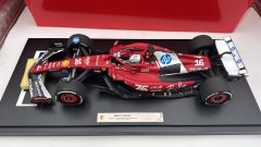 BBR Ferrari SF25 Charles leclerc Monaco GP 2nd Place 1/12, Limited edition 226 PCS - foto 2