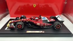 BBR Ferrari SF25 Charles leclerc Monaco GP 2nd Place 1/12, Limited edition 226 PCS - scala 1:12