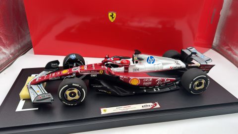 BBR Ferrari SF25 Charles Leclerc GP D'italia Monza 1/12, Limited edition 200 Pcs