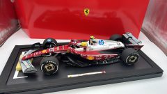 BBR Ferrari SF25 Lewis Hamilton GP D'italia Monza 1/12, Limited edition 100 PCS - foto 4