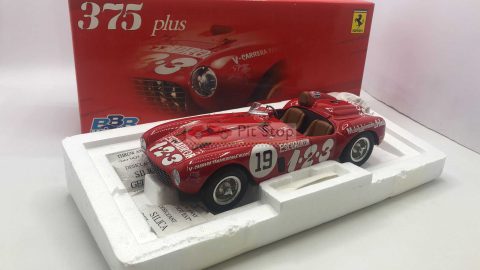 BBR Ferrari 375 plus Winner Carrera Panamericana Escuadron 1.2.3 U.Maglioli 1954 1/18