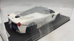BBR Ferrari LaFerrari 2012 1/18 Bianco Birdcage - Carbon Blu - foto 5