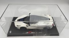 BBR Ferrari LaFerrari 2012 1/18 Bianco Birdcage - Carbon Blu - foto 3