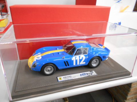 BBR Ferrari 250 GTO Targa Florio 1964 Norinder 1/18, con teca, lim. ed. 200 pz
