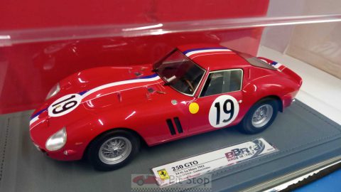BBR Ferrari 250 GTO S/N 3705 GT 24h Le Mans 1962 1/18, lim. ed. 500 pz.