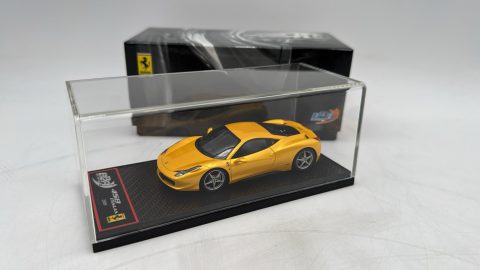 BBR Ferrari 458 italia 2009 1/43, Giallo Tristrato