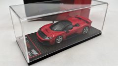 BBR Ferrari F80 Rosso Corsa Silver Wheels 1/43 - scala 1:43