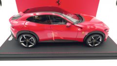 BBR Ferrari Purosangue rosso corsa 2023 1/18 - foto 3