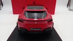 BBR Ferrari Purosangue rosso corsa 2023 1/18 - foto 4