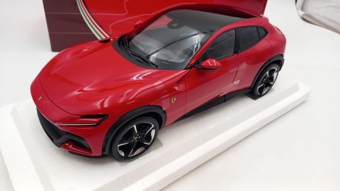 BBR Ferrari Purosangue rosso corsa 2023 1/18