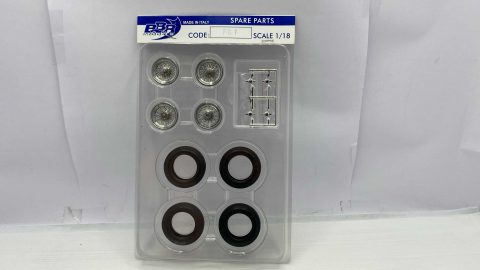 BBR 4 ruote + 4 gomme 1/18