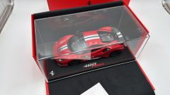 BBR Ferrari 488 Pista Rosso Corsa 1/18, Cerchi e Alettone in carbonio, Limited edition 218 PCS - foto 7
