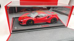 BBR Ferrari 488 Pista Rosso Corsa 1/18, Cerchi Carbonio, Limited edition 88 PCS - foto 6