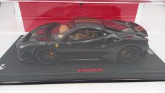BBR Ferrari 488 Pista british green 1/18, lim. ed. 88 pz - foto 5