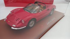 BBR Ferrari Dino 246 GTS Rosso Corsa 322 1/18, lim. ed. 46 pz - scala 1:18