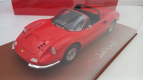 BBR Ferrari Dino 246 GTS Rosso Dino 1972 1/18, lim. ed. 46 pz