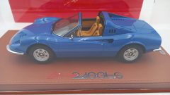 BBR Ferrari Dino 246 GTS Azzurro Dino 1972 1/18, lim. ed. 46 pz - foto 3