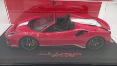 BBR Ferrari 488 Pista Spider Rosso Corsa 1/18, lim. ed. 68 pz - foto 5