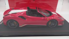 BBR Ferrari 488 Pista Spider Rosso Corsa 1/18, lim. ed. 68 pz - foto 3