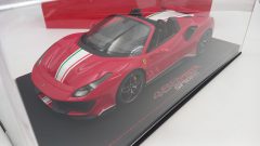 BBR Ferrari 488 Pista Spider Rosso Corsa 1/18, lim. ed. 68 pz - scala 1:18