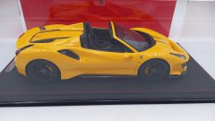 BBR Ferrari 488 Pista Spider Giallo Modena 1/18, lim. ed. 48 pz - foto 5