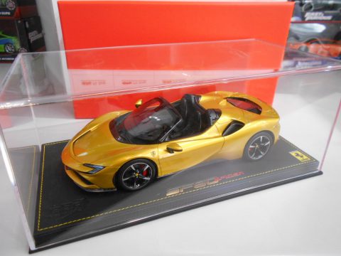 BBR Ferrari SF90 Spider giallo Montecarlo 1/18, lim. ed 200 pz.