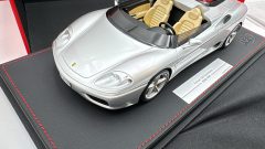 BBR Ferrari 360 Barchetta Argento nurburgring 1/18, One off, Limited edition 160 PCS - foto 8