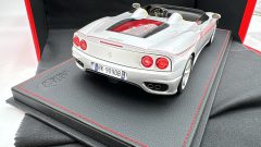 BBR Ferrari 360 Barchetta Argento nurburgring 1/18, One off, Limited edition 160 PCS - foto 7