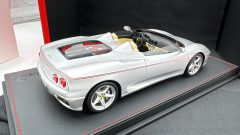 BBR Ferrari 360 Barchetta Argento nurburgring 1/18, One off, Limited edition 160 PCS - foto 3