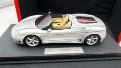 BBR Ferrari 360 Modena Barchetta one off 1/18, Argento Nurburgring, Limited edition 106 PCS - scala 1:18
