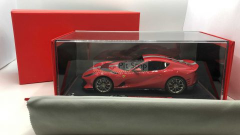 BBR Ferrari 812 Competizione 2021 rosso Corsa 322 Argento Nurburgring stripe 2021 1/18