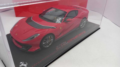 BBR Ferrari 812 Competizione 2021 Rosso Corsa 322 1/18, lim. ed. 48 pz
