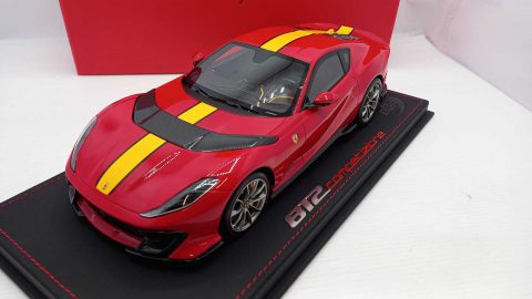 BBR Ferrari 812 Competizione 2021 Rosso Corsa 322 1/18, lim. ed. 212 pz