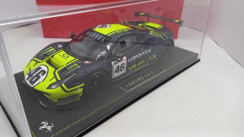 BBR Ferrari 488 GT3 Valentino Rossi Team Kessel 1/18, lim. ed. 346 pz