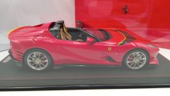 BBR Ferrari 812 Competizione Aperta Rosso Corsa 322 1/18, lim. ed. 48 pz - foto 5